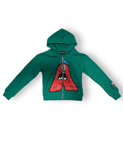 Archie Split Baseball Zip Hoodie